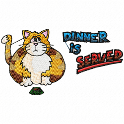 Cats Embroidery Design 3 Cats Embroidery Design 3